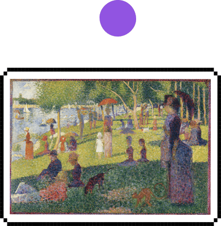 Georges Pierre Seurat Puntilismo