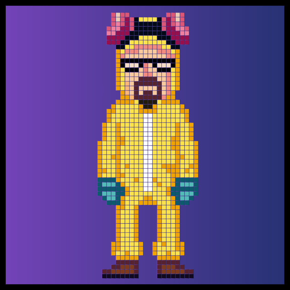 Breaking Bad Walter White Pixel Art Hama Perler